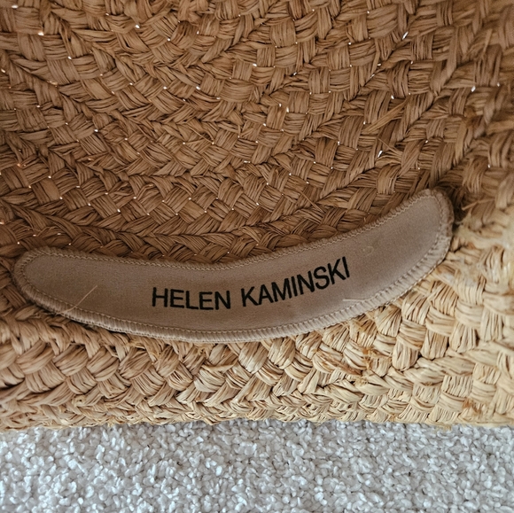 HELEN KAMINSKI Newport Natural Raffia Straw Brim Hat - Picture 8 of 10